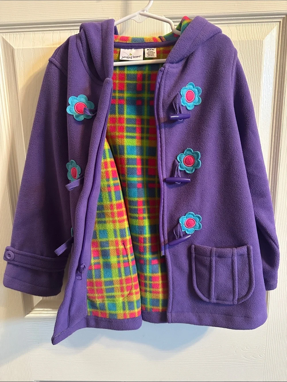 Girls Fleece Pea Coat